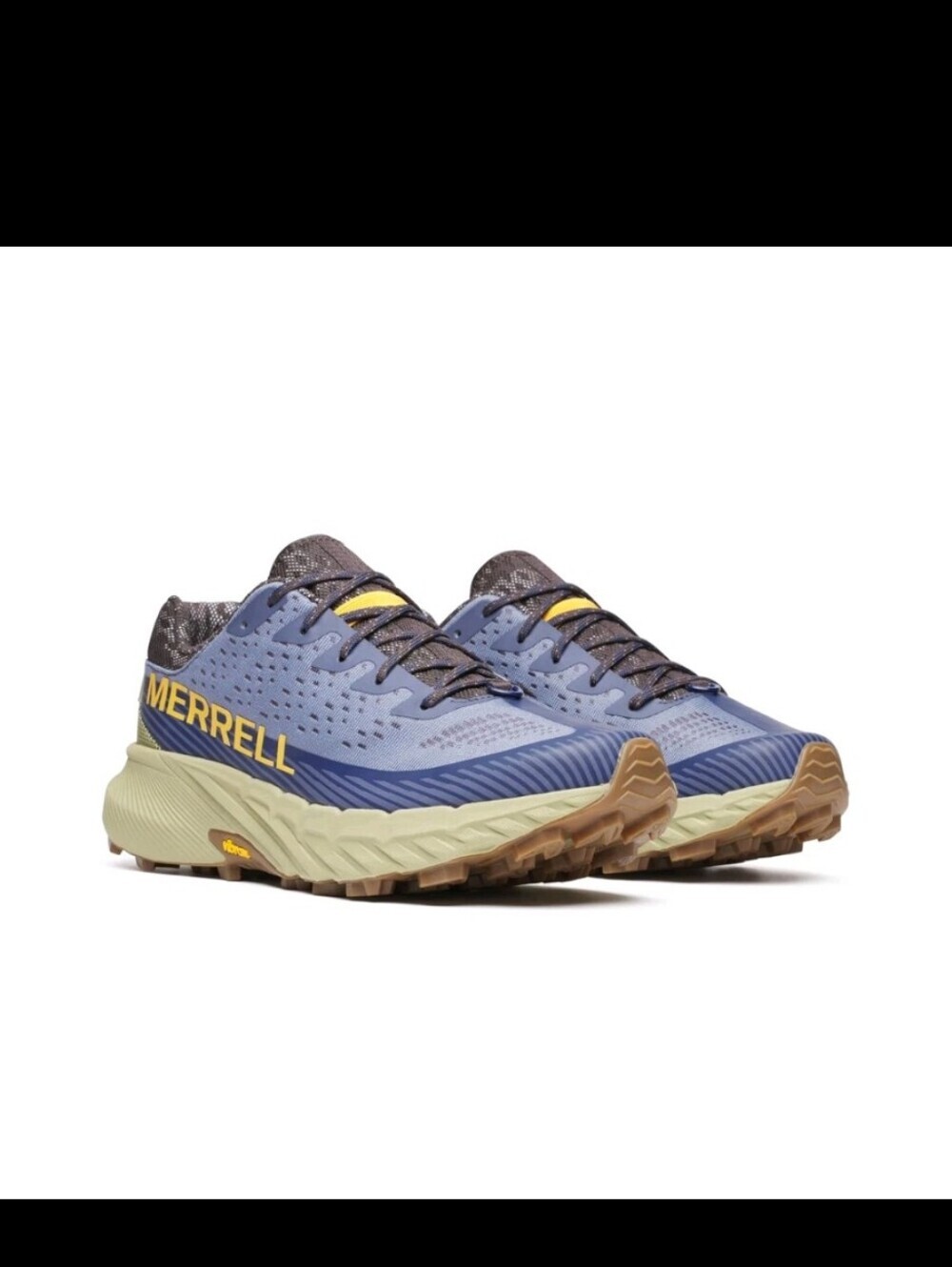 Merrell Men's Agility Peak 5 Performance Sneakers - Indigo / Indigo - Picture 4 of 7